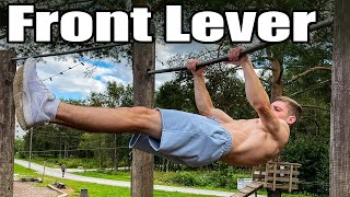 Front Lever Tutorial