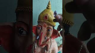 ganesh murti making part 3 decor #shots #viral #ganesh plz🙏 subscribe