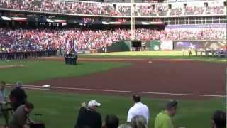 Induction of US Airforce -Pre-game Event -Texas Rangers