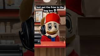 Just Put the Fries in the Bag Bro #memes #sml #jeffy #smljeffy #smlmarvin #mario #shorts #mcdonalds