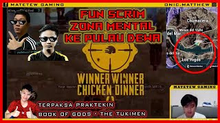 ZONA MENTAL KE PULAU DEWA E8 ?! PRO PLAYER VS FOOTBALL FUN SCRIM - PUBG MOBILE INDONESIA