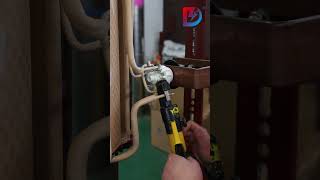 Installing dual voltage switches for pad mounted transformer