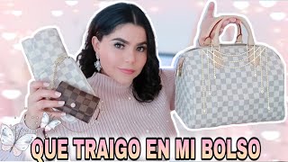 ♡¿QUÉ TRAIGO EN MI BOLSA? LOUIS VUTTON SPEEDY 30 DAMIER AZUR CANVAS / WHAT’S IN MY BAG ♡♕PINKPAGE♕♡