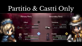 Octopath 2 Superboss: Partitio and Castti ONLY (Uncut Fight)