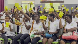 Girls Shall Grow Partners Obuasi KNUST to Distribute Free Sanitary Pads to Girls in Obuasi