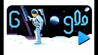 50th Anniversary of the Moon Landing - Google Doodles 18JUL'19