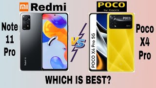 Poco X4 Pro vs Redmi Note 11 Pro || Comparison | choose best phone for you?