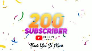 200 𝙎𝙐𝘽𝙎𝘾𝙍𝙄𝘽𝙀𝙍𝙎 𝘾𝙊𝙈𝙋𝙇𝙀𝙏𝙀 ☑ |  𝙏𝙃𝘼𝙉𝙆𝙎 𝙏𝙊 𝘼𝙇𝙇