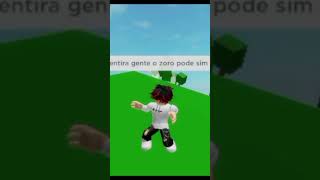 o ZORO não pode comer terra #roblox #meme #brookhaven #viral #shorts