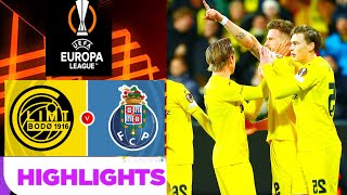 Bodø/Glimt vs Porto (3-2) Highlights | Europa League 2024 | bodø/glimt vs porto kamp høydepunkter