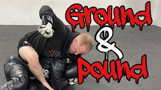 GROUND AND POUND- 3 Effective ways to land it, when your opponent is on their side #groundandpound