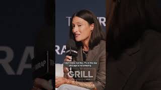 #RachelMorrison on the challenges of being a woman in a male-dominated field 🎬 #TheGrill2024