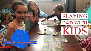 The Arctic Dungeon Master Playing D&D with Kids