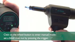 How it works  Cordless blind rivet nut Q tool N12XL