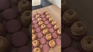 Hazelnut macarons