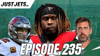 Jets Find Hidden Gem? Aaron Rodgers Gets Love From Tom Brady | Just Jets Ep 235