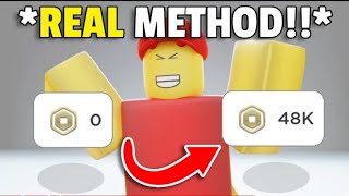 How to Get Free Robux *easy* (Real Method)