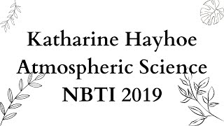 Katharine Hayhoe 2019