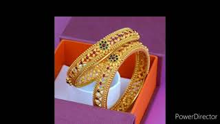 😍Stylish Gold Bangle designs😍