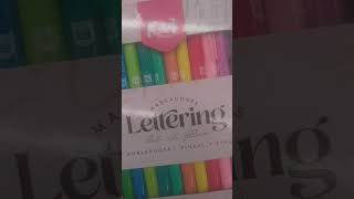 Kiut para lettering #kiut #shorts #lettering #colors #papeleriabonita