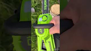 Электропила greenworks 40volt