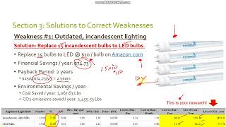 Energy Audit Presentation Example