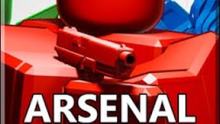 Playing arsenal on Roblox (part 1)￼