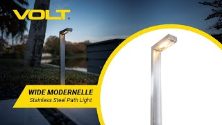 VOLT® Wide Modernelle Stainless Steel Path & Area Light | What's In The Box?