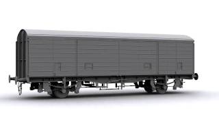 Fastline Simulation: VDA vans clay render