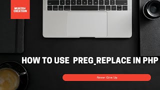 How to Use preg_replace function in php