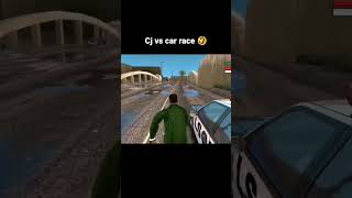 gta San Andreas cj vs car race 😱#short #gta #gta5 #gtaonline #online