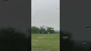 Windy thunderstorm in New York!