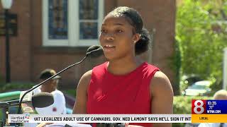 WFSB Channel 8: Coverage of Juneteenth Independence Day Celebrations in Norwich