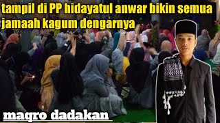 haflah terbaru Ahmad sopian di PP HIDAYATUL ANWAR citalaga mantap👍