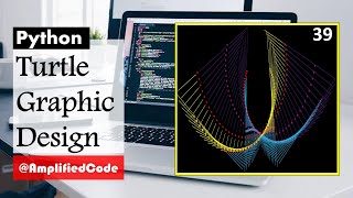 39. Wing Formation | Turtle Graphic Design Project Code | Python Programming