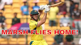 MITCH MARSH FLIES HOME!