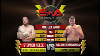 Shock N Awe 33 - Stephen Reece vs Alexandar Dragosavac Amateur Heavyweight MMA u265lbs