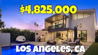 Touring a $4.82M Los Angeles Modern Mansion | 542 N Vista St. Los Angelos