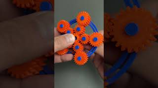 3D Printed geared gyroscope  #satisfying #3dprintable #3dprinter #3dprinting