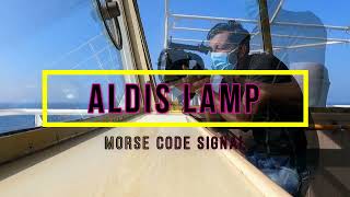 Aldis Lamp | Morse Code Signaling  Equipment