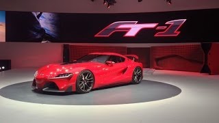 Toyota FT-1 concept @ New York international car show!