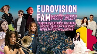 National Final Updates, New JESC Songs, + Weekly More! | Stream 31 | Eurovision Fam