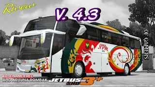 SHARE‼️UPDATE KODENAME V.4.3~ XHD ARJUNA ROMBAK JETBUS 3+ SHD By MCKB (SANGAR CIK) | OF GAMERS