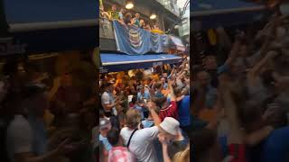 Man City fans in Istanbul