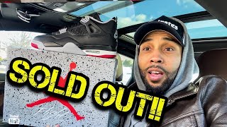 Reimagined Bred Jordan 4 Pickup Vlog!  Did You Cop?