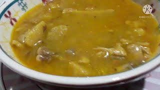 SOPA AUMENTA IMUNIDADE, cará moela com pezinhos de frango.