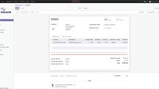 Invoice Details In Sales Orders and Purchse Orders