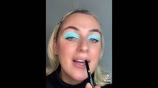 MINT BLUE EYESHADOW | 60’S MAKEUP LOOK | TILLY JONES