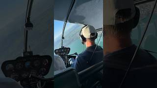 Hard Turn Over Lake Zurich: A Thrilling Helicopter Ride #shorts