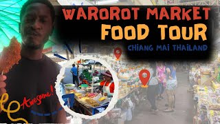 🌺 Ultimate Food Tour at Warorot Market: Exploring Chiang Mai's Hidden Gems! 🍜